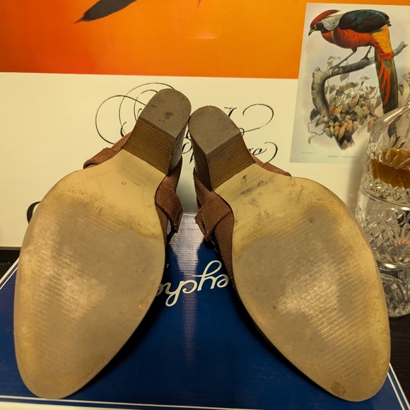 Seychelles - Size 8 - Suede Booties - Cognac - Picture 5 of 5